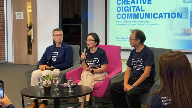 Kepala Program Creative Digital Commun, Binus International, Dian Sarwono Ayuria