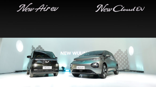New Air ev and New Cloud EV meluncur di IIMS 2025