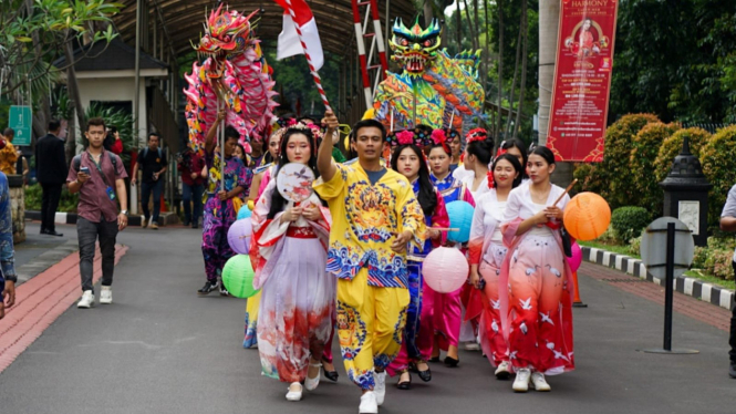 Cap Go Meh Celebration 2025 di Hotel Borobudur Jakarta