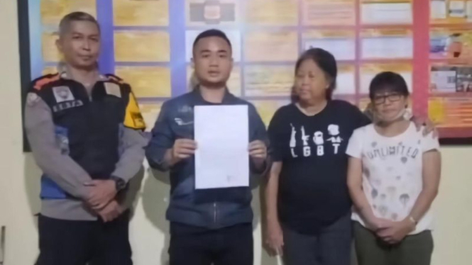 Pelaku penembakan kucing saat diringkus