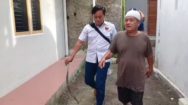 Barang Bukti clurit dalam kasus Pria di Tasikmalaya Bacok Kakak Kandung