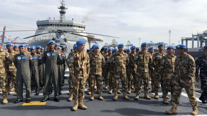 VIVA Militer: Kasal sambut kedatangan Satgas MTF TNI XXVIII-O/UNIFIL