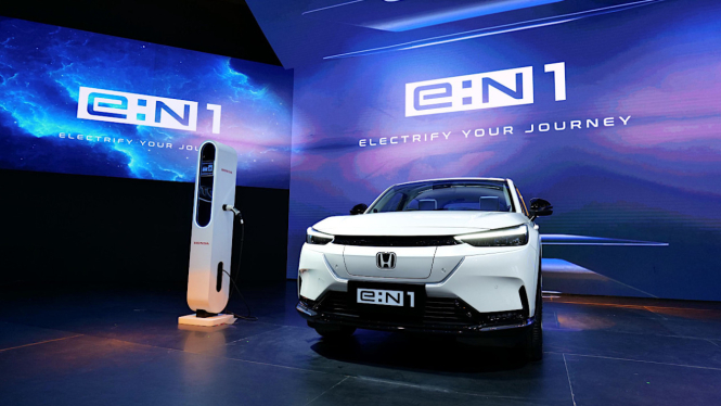 Honda e:N1 di IIMS 2025