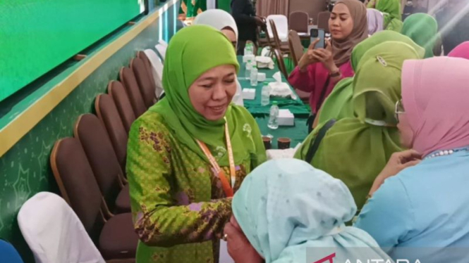 Khofifah Indar Parawansa terpilih sebagai Ketua Umum Dewan Pembina PP Muslimat 2025-2030