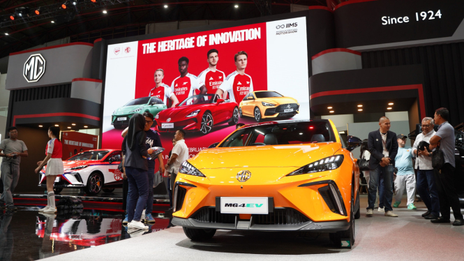 MG Motor Indonesia (MG) menghadirkan berbagai keseruan di IIMS 2025