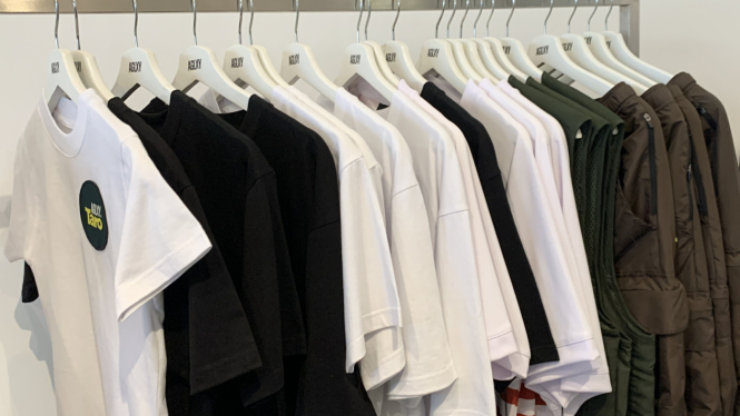 Merchandise t-shirt.