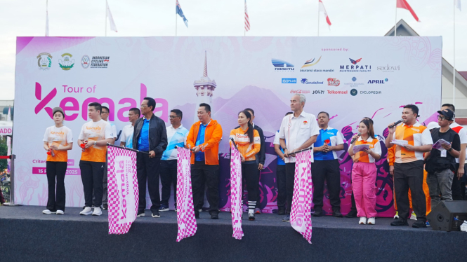 Hari kedua pelaksanaan Tour of Kemala Yogyakarta 2025