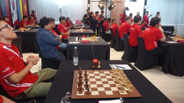 Turnamen Grand Master Catur Indonesia di Bandung (foto: Dede Idrus) 