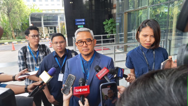 Wali Kota Bandung terpilih, Muhammad Farhan datangi gedung KPK