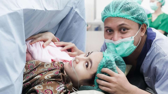 Rizky Febian, Mahalini dan Anak Pertamanya