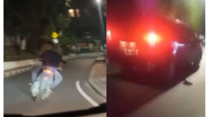 Viral Anggota Polisi Dikira Begal di Menteng