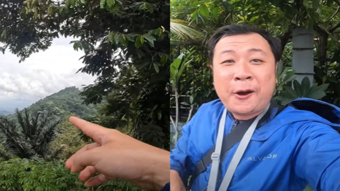 Youtuber Ini Datangi 4 Gunung di Parung untuk Buktikan Ucapan Firdaus Oiwobo