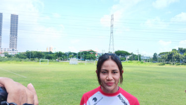 Kapten Timnas Putri Indonesia Shafira Ika Putri