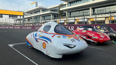 Tim Garuda UNY Eco Team dari UNY di Shell Eco Marathon 2025