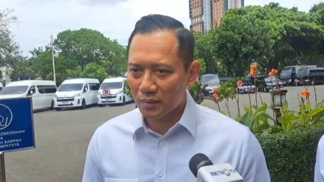 Menteri Koordinator Bidang Infrastruktur dan Pembangunan Kewilayahan, Agus Harimurti Yudhoyono (AHY)