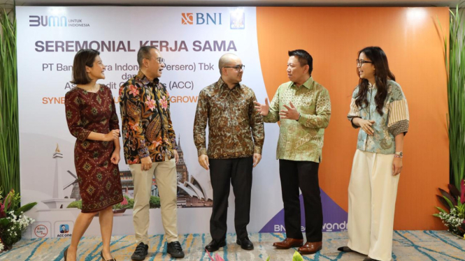 Kerja sama BNI dan Astra.