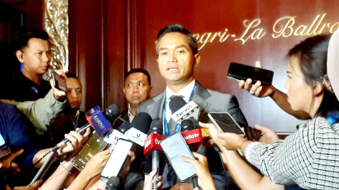 [dok. Ketua Umum Kadin Indonesia, Anindya Bakrie, saat ditemui di kawasan Sudirman, Jakarta Pusat, Rabu, 19 Februari 2025]