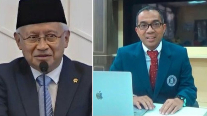 Mendikti Satryo Soemantri Brodjonegoro dan Prof Brian Yuliarto