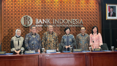 Konferensi pers hasil Rapat Dewan Gubernur Bank Indonesia (RDG BI)