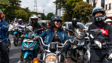 Motul ajak motorcycle enthusiast sunmori menuju IIMS 2025