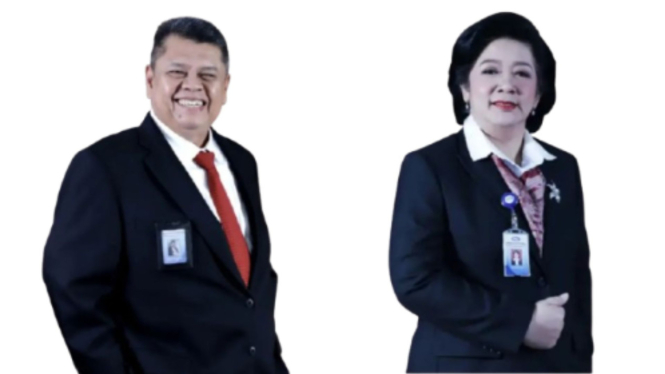Kepala BPKP Muhammad Yusuf Ateh dan Wakil Kepala BPKP Agustina Arumsari