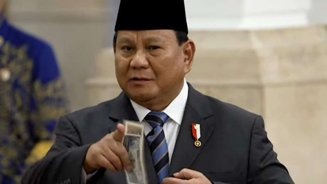 Presiden RI Prabowo Subianto