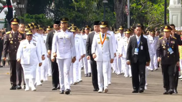 Pelantikan kepala daerah di Istana Negara, Kamis, 20 Februari 2025