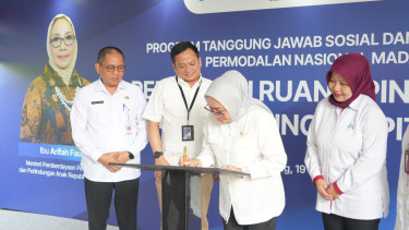 Peresmian Ruang Pintar PNM berlangsung di RBI Kampung Jimpitan KB2, Tangerang