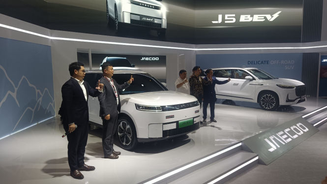 Jaecoo J5 EV meluncur di IIMS 2025