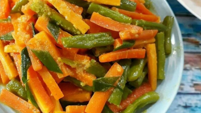 Resep Masakan Tumis Buncis Wortel, Dijamin Rendah Kalori