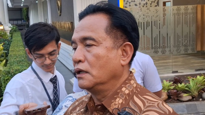 Menteri Koordinator bidang Hukum, HAM, Imigrasi dan Pemasyarakatan (Menko Kumham Imipas), Yusril Ihza Mahendra