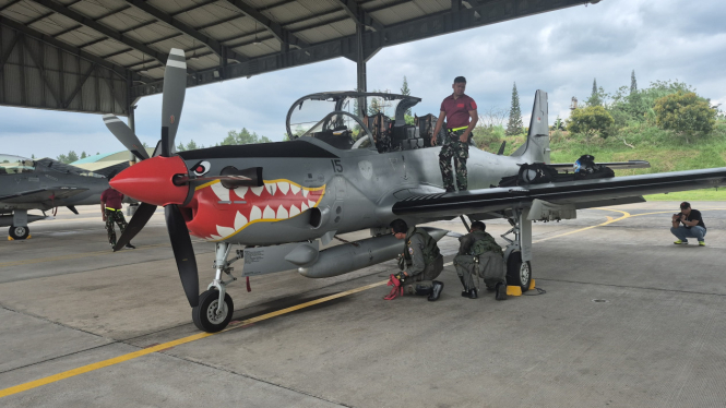 VIVA Militer: Pesawat EMB-314 Super Tucano