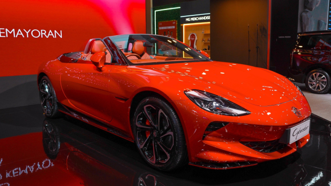 MG Motor Indonesia hadirkan MG Cyberster di IIMS 2025