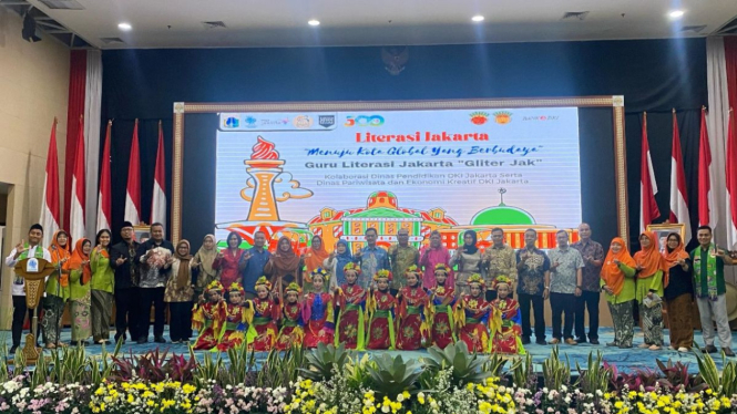 Seminar literasi bertajuk Literasi Jakarta: Menuju Kota Global yang Berbudaya.