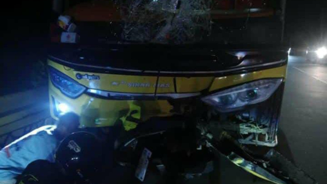 Kecelakaan Maut di Purworejo, tabrakan motor dan bus pariwisata
