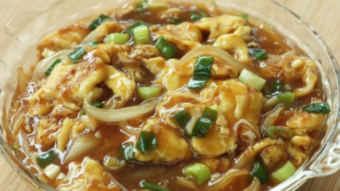 Resep Orak-arik Telur Saus Tiram ala Chef Devina