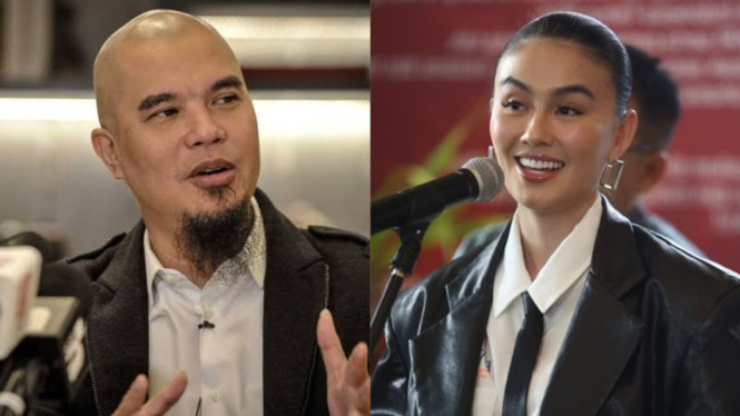 Ahmad Dhani dan Agnez Mo
