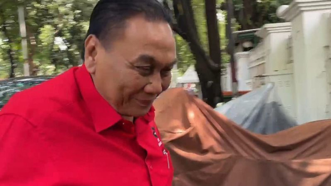 Ketua DPP PDIP Bambang 'Pacul' Wuryanto datangi rumah Megawati. 