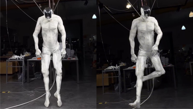 Viral Ada Robot Mirip Manusia Punya Otot dan Saraf