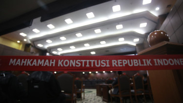 Mahkamah Konstitusi gelar sidang (foto ilustrasi).