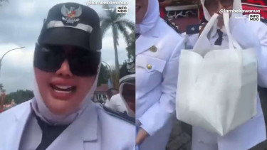 Viral Kepala Daerah Ini Tertawa Merasa Baru Pertama Kali Dapat Besek