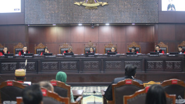 Mahkamah Konstitusi Gelar Sidang Putusan Gugatan perselisihan hasil pilkada 