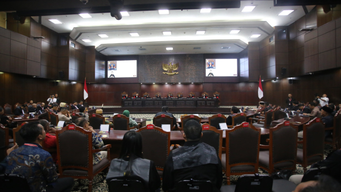 Mahkamah Konstitusi Gelar Sidang Putusan Gugatan perselisihan hasil pilkada 
