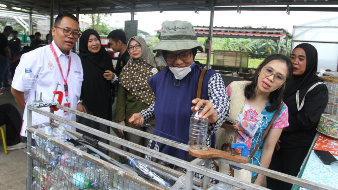Smartfren menyelenggarakan inisiatif pengelolaan sampah berkelanjutan