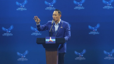Ketua Umum Partai Demokrat AHY di Kongres VI Partai Demokrat