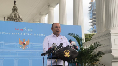 Kepala Badan Gizi Nasional (BGN), Dadan Hindayana di Kompleks Istana Kepresidenan, Jakarta Pusat, Senin, 24 Februari 2025