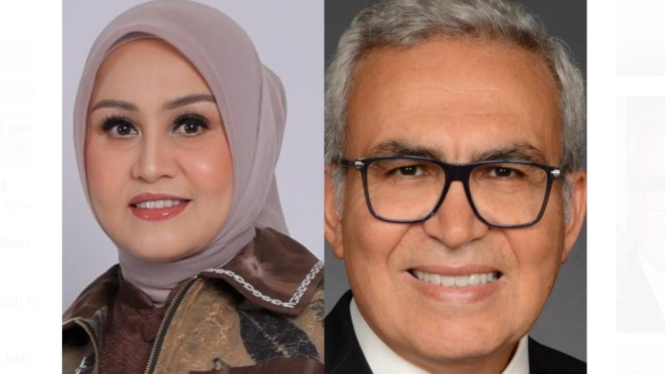 Evie Yulin (kiri) dan Dr. Ait-Allah Mejri (kanan) 