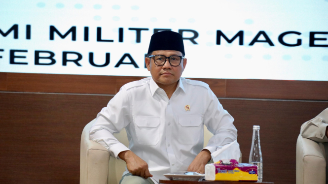 Menteri Koordinator (Menko) Bidang Pemberdayaan Masyarakat Muhaimin Iskandar 