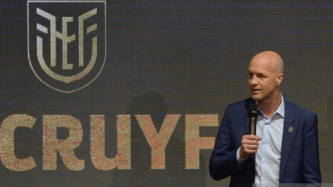 Penasihat teknis PSSI Jordi Cruyff