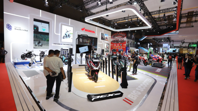 Booth AHM Honda di IIMS 2025